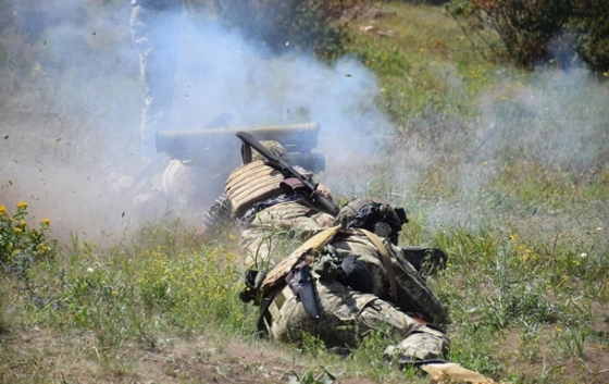 Прикордонники показали підготовку до бою за Слов&#039;янськ
