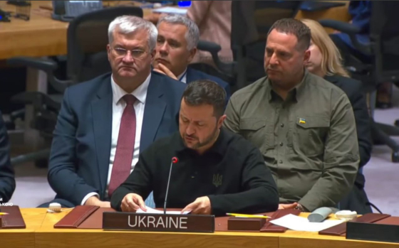 Ця війна не може просто &quot;затихнути&quot;, її не можна заспокоїти розмовами. Потрібні дії, - Зеленський на засіданні Радбезу ООН