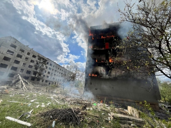 Внаслідок обстрілу Очеретиного 1 людина загинула і 2 поранені