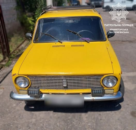 Патрульна поліція виявилa автомобіль, який перебуває в розшуку виконавчою службою
