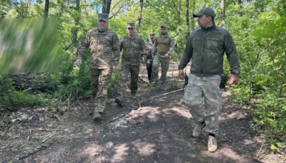 Командувач Нацгвардії перевірив фортифікації на Сумщині