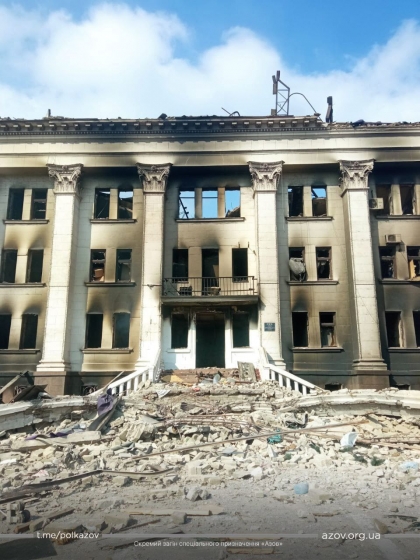 Оккупанты сознательно нанесли удар по театру в Мариуполе, - Amnesty International