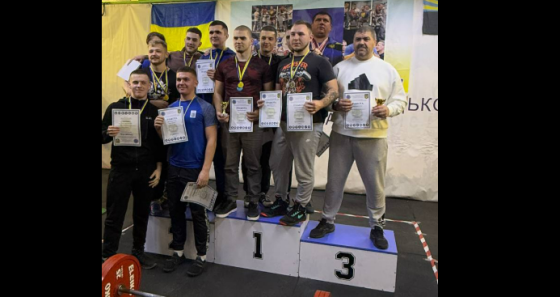 Тріумф краматорських спортсменів на чемпіонаті з пауерліфтингу