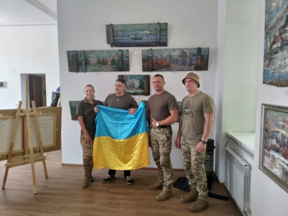 &quot;Уява-55&quot;: У Слов’янську відкрили персональну виставку Сергія Сметанкіна