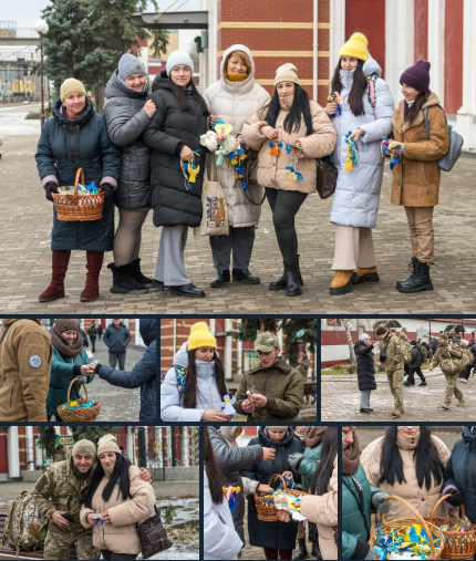 У Краматорську відбулась акція «Незламні духом, єдині серцем»