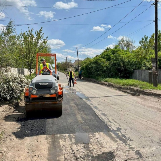 У Краматорську продовжується ремонт доріг