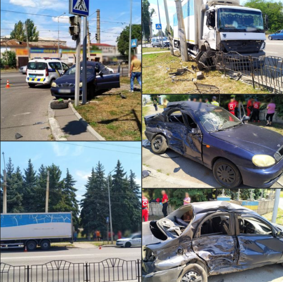 У Краматорську не розминулися Mercedes та ЗАЗ