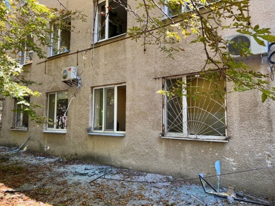 В результате массированного обстрела Николаева повреждены две больницы