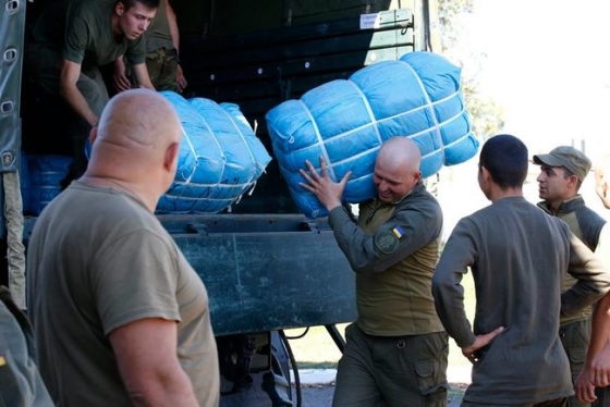 20 тонн гуманитарного груза из Латвии прибыло на Донбасс, - ООС