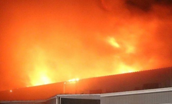 На Днiпропетровщині знищено 2 безпiлотники, ще один поцiлив по приватному пiдприємству у Днiпрi, виникла пожежа