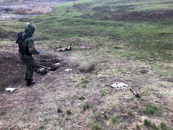 В Донецкой области во время учебных стрельб взорвался миномет