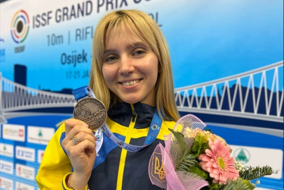Представниця Краматорська здобула дві «бронзи» на Гран-прі з кульової стрільби в Хорватії