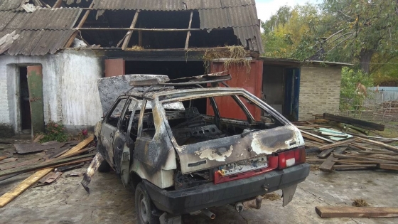 В Краматорске мужчина получил ожоги, пытаясь потушить пожар в гараже 