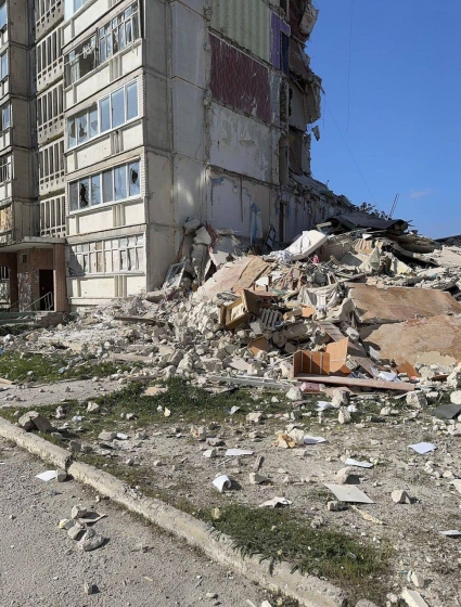 У Вовчанську окупанти під погрозами розстрілу не дають евакуюватися близько 100 місцевим жителям, - Синєгубов