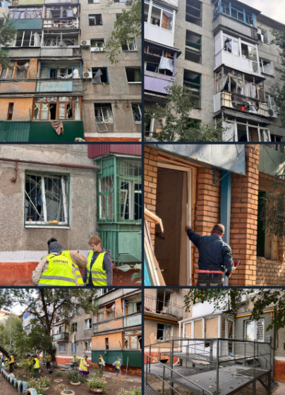 Наслідки нічного ворожого удару по Краматорську