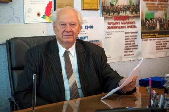 Директору Школы искусств №1 Краматорска исполнилось 85 лет