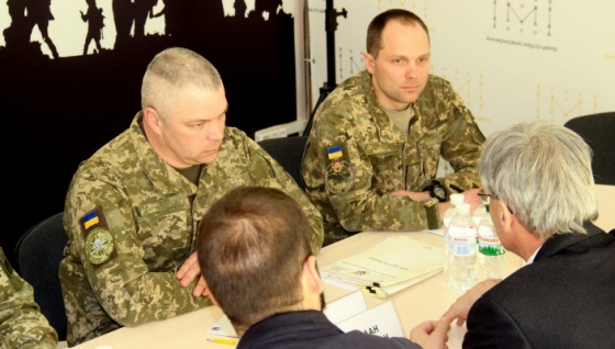 Краматорск: Прошла встреча командования штаба АТО с главой Международного комитета Красного Креста в Украине