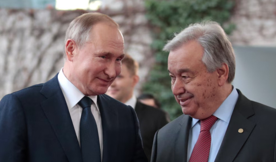 Генсек ООН Гутерріш приїде в Росію на зустріч з Путіним, - Тelegraph
