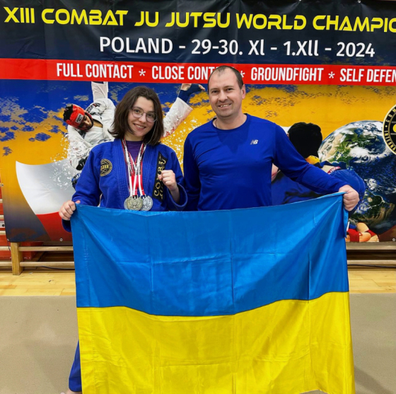 Анастасія Артюх із Покровська здобула 3 медалі світової першості з комбат Дзю-Дзюцу