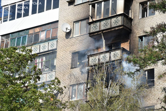 Краматорськ сьогодні під масованою атакою БпЛА