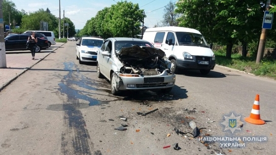 В Краматорске в результате ДТП пострадали два человека