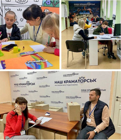 Центр підтримки переселенців «Наш Краматорськ» у Дніпрі – працює!