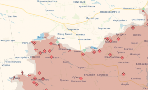 Росія зосередила велику кількість військ і намагається наступати широким фронтом на Покровському напрямку – «Хортиця»