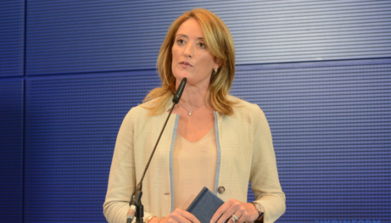 Мецола після переобрання на пост глави Європарламенту: Україна залишається першим питанням на нашому порядку денному