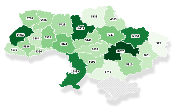 Де відкривали найбільше ФОПів у 2024 році