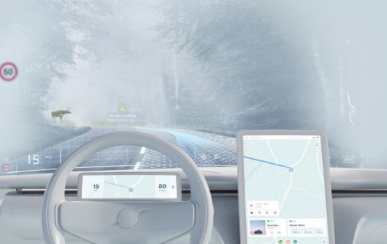 Volvo превратит стекла своих автомобилей в голографические экраны