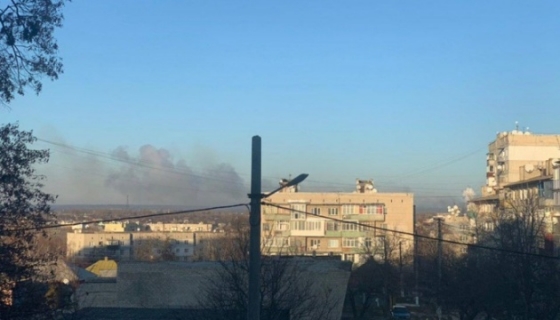 В результате взрывов в Балаклее пострадали четверо военных