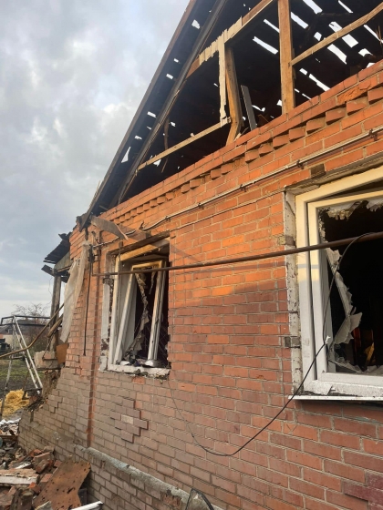 Вночі окупанти знову обстріляли Слов&#039;янськ, пошкоджено приватний будинок
