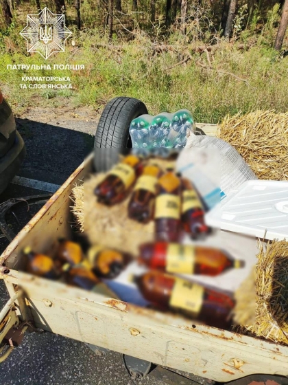 Патрульні продовжують проводити профілактичні заходи, спрямовані на недопущення обігу алкогольних напоїв
