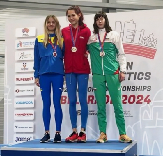 Легкоатлетка з Маріуполя Марина Ковтунова здобула «срібло» у Сербії