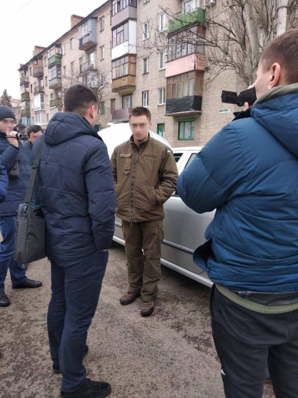 Капитан Нацгвардии задержан в Донецкой области на взятке 