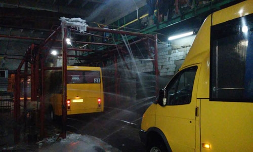 В Краматорске из-за гриппа стали ежедневно мыть общественный транспорт