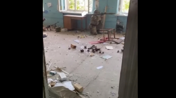 Нацгвардия показала фрагмент боя в Северодонецке