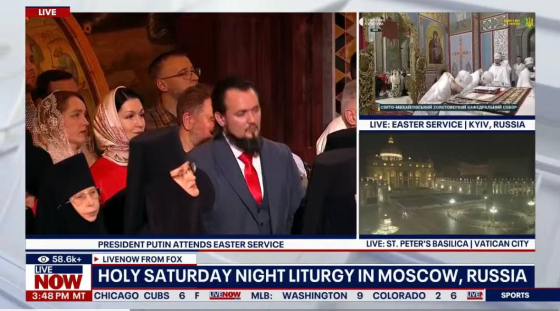 Fox News транслював Великдень з Москви та зробив Київ &quot;російським&quot;