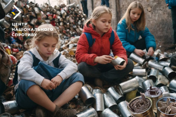 Школярів ТОТ Донеччини змусили виготовляти окопні свічки для російських терористів, - ЦНС