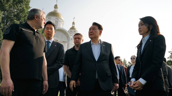 До Києва з неоголошеним візитом прибув президент Південної Кореї Юн Сок Йоль