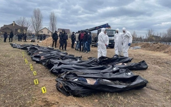 Ідентифіковано понад 100 росіян, які вчинили воєнні злочини в Бучі