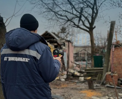 Лазерний детектор допомагає виявити пошкодження газопроводів на території Краматорського району