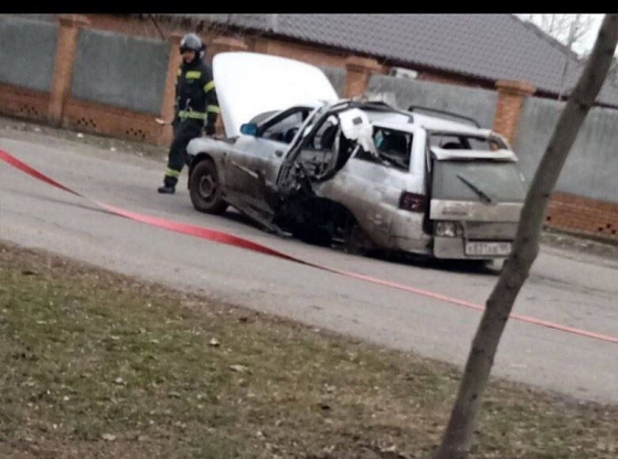 У Бердянську підірвали авто зі зрадницею Мамай, яка організовувала псевдореферендум та &quot;здавала&quot; патріотів окупантам. Вона в лікарні, - Федоров