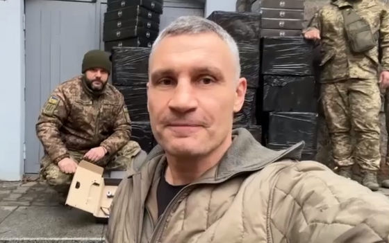 Кличко купив зі своїх коштів 100 FPV-дронів під Авдіївку