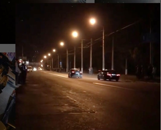 В Краматорске полиция пресекла гонки «стритрейсеров» (видео)