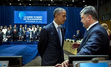 Порошенко и Обама провели незапланированную встречу в Нью-Йорке