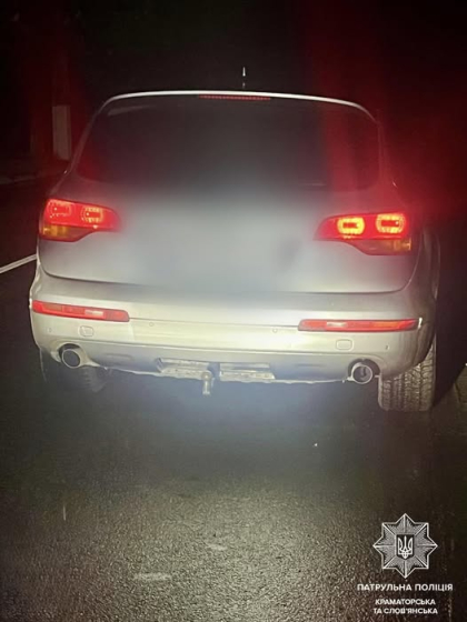 Поліція виявила у Словʼянську автомобіль, який перебуває в розшуку