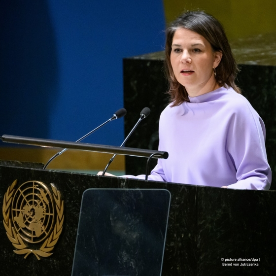 Бербок про удари по Москві: &quot;Україна захищається в рамках міжнародного права&quot;