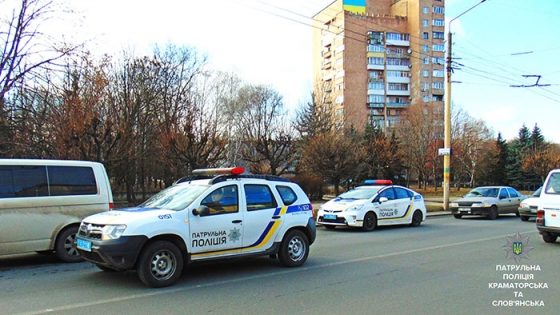 В Краматорске 19-летний водитель Volvo совершил столкновение с Mitsubishi