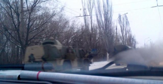 Вслед за &quot;Выстрелами&quot; на Донбассе появились и российские бронемашины &quot;Водники&quot;